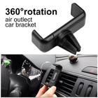 Car Phone Holder Air Vent Mount 360   Rotation Universal Iphone Gps