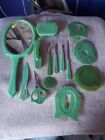 Vintage Celluloid Vanity Dresser Set