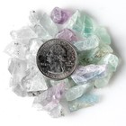 1 2 Lb Rough Fluorite Chips Natural Gemstone Crystals Crafting Gems Rock