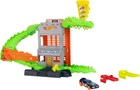 Hot Wheels Toy Car Track Set  Croc Pizza Attack Playset With 1 63 Scale Vehicle