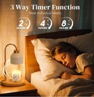 Candle Warmer Lamp  Adjustable Glass Lamp Candle Warmer With Timer Dimmable