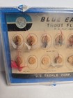 Vintage Blue Eagle Japanese Fly Fishing Trout Flies Us Tackle Corp 
