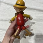 Vintage Ideal Pinocchio Wood Doll Walt Disney 1939 Antique Pinocchio Toy