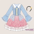Touhou Project Komeiji Satori Cosplay Shirt Dress Women Costume Girl Outfit New