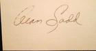 Alan Ladd    shane  Vintage Sign Autograph Card   Photo  classic 