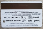 Harrahs Caesars Casino Las Vegas 2005 Platinum Total Rewards Slot Card