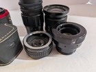 Lot Of Vintage Camera Lenses Photo Lens Tele Converter Vivitar Kaligar Sigma  