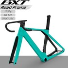Bxt Carbon Disc Brake Road Bike Frame With Handlebar Di2 Road Bicycle Rahmen T47