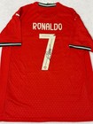 Cristiano Ronaldo Signed Portugal Pro Style Soccer Jersey With Coa
