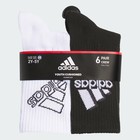 Adidas Kids Cushioned Mixed 2 0 6-pack Crew Socks Kids