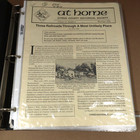 Railroad Binder Full Of Magazine Articles Plans Photos Etc For Model Railroading