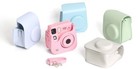 Fuji Mini Se Case Bag Pu Leather Strap Cover For Fujifilm Instax Mini Se Camera