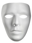 America s Best Dance Crew Mtv Jabbawockeez White Blank Male Face Mask Costume
