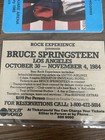 Bruce Springsteen Born In The Usa Satin Pass Lot