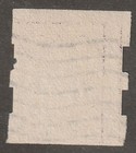 Usa Scott 345  Washington 3 Cent Dl Wmark Imperf Used Schermack Perfs  345-3 