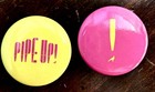 Free Ship  2 Philadelphia Opera Pipe Up 2    Pinback Buttons New 