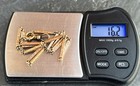 Antique 10k Solid Yellow Gold Etched Watch Fob Chain 15 Inches 16 2 Grams Tested