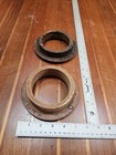 Pair Of Vintage Teak Dorade Vent Openings