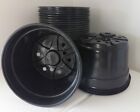 8  Round Plastic Mum Pots - Set Of 100 -  8  X 5   Flower Nursery Pan
