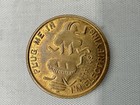 Vintage Risque Heads   Tails Token Comic-coin Plug Me In   2d