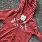 Abercrombie   Fitch Hoodie Youth Large Full Zip Sweatshirt New York Pullover