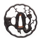 Tsuba Higo Hayashi Plum Tree Openwork Japanese Antique Sword Fitting Samurai