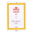 Prinz Stamp Mounts Black 265mm X 188mm Panes Strips Souvenir Sheet Jumbo