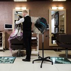 Professional Hooded Stand Up Bonnet Hair Dryer Adjustable Hairdryer With Timer 