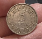 British Honduras Belize Km16 5 Cent 1936 Low Mintage 60k 
