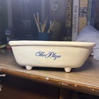 Vtg    the Plaza 1907-1982 75th Anniversary     Miniature Bathtub Soap Dish