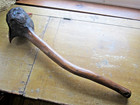 Authentic 1800 s  Native American Ceremonial War Club Penobscot Indians