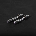 Titan Fitness Pair 15in Loadable Olympic Dumbbell Bars  400 Lb Capacity Each