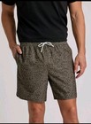 Free Fly Reverb Shorts Mens Size Xl Drifter Print Unlined New