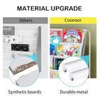  Kids Bookshelf - 4 Tier Small Bookcase For Kids Room  Metal Nursery Book 