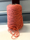 Nice Cone Spool  4 Pure 1 3 Peruvian Wool Yarn 9 4oz 266gr 9074 Orange E