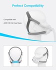 2pack For F40 Cpap Mask Headgear Strap Replacement Headgear With Magnetic Clips
