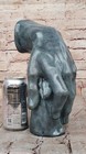 Abstract Modern Art Special Patina Working Hand By Bronze Sculpture Statue