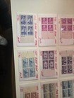 18 Plate Blocks From The 40s And 50s Mnh o g Cv   28 85  68 
