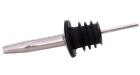 5-pack Stainless Steel Liquor Pourers     Free Flow Wine Bottle Spout Stoppers Set