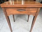 Vntg Singer Sewing Machine Cabinet  no Machine  Flip Top Mcm Model 347   Others