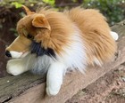 27  Animal Alley Eu Rough Collie Large Floppy Dog Plush Stuffed Animal Toys R Us