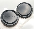             near Mint     Contax 645 Mk-r Rear Lens Cap   Mk-b Body Cap From Japan