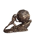 Sisyphus Statue  Greek Mythology  Sisyphus Pushing The Eternal Rock  11 25inc 
