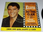  2  Vintage Elvis Presley 45rpm Picture Sleeves - Kissin  Cousins do The Clam
