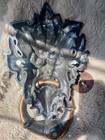 Huge Cast Iron Bronze Gargoyle Door Knocker Gothic 16    Home Patio Decoration