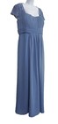 Plus Size 24 Dusty Blue  Bridesmaid  Dress  Mother Of The Bride Formal