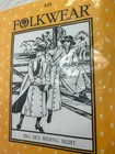 Folkwear Big Sky Riding Skirt  231 Rodeo Equestrian Sewing Pattern New Uncut