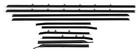 Jegs Complete Weatherstrip Kit For 1968 Chevrolet Camaro  coupe Models Only 