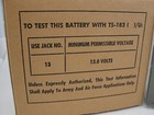 Nos  2  Pack Ba-399 u Battery Prt-4 Military Transmitter Vietnam Collectors