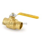 1  Sweat  cxc  Brass Ball Valve Full Port  Shut-off Valves  600psi Wog
